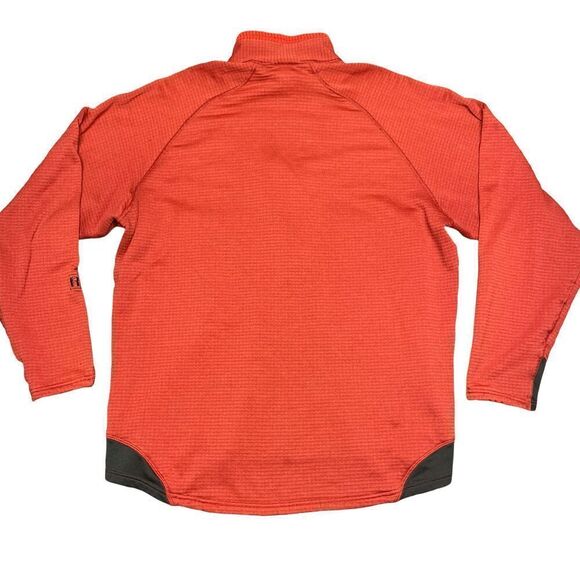 Vintage Patagonia Sweater Mens XL Red 1/2 Zip R1 Regulator Made In USA *PHOTOS* - Picture 2 of 10